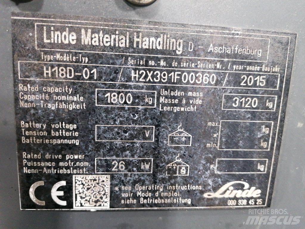 Linde H18D-01 Chariots GPL