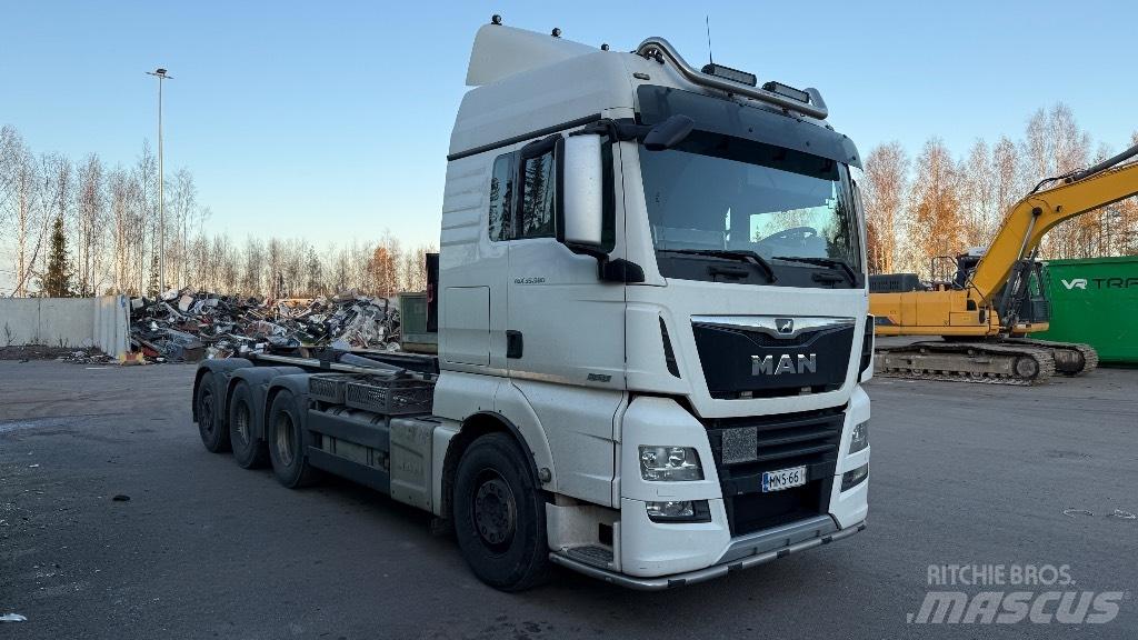 MAN TGX 35.580 Camion ampliroll