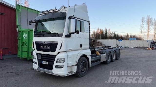MAN TGX 35.580 Camion ampliroll