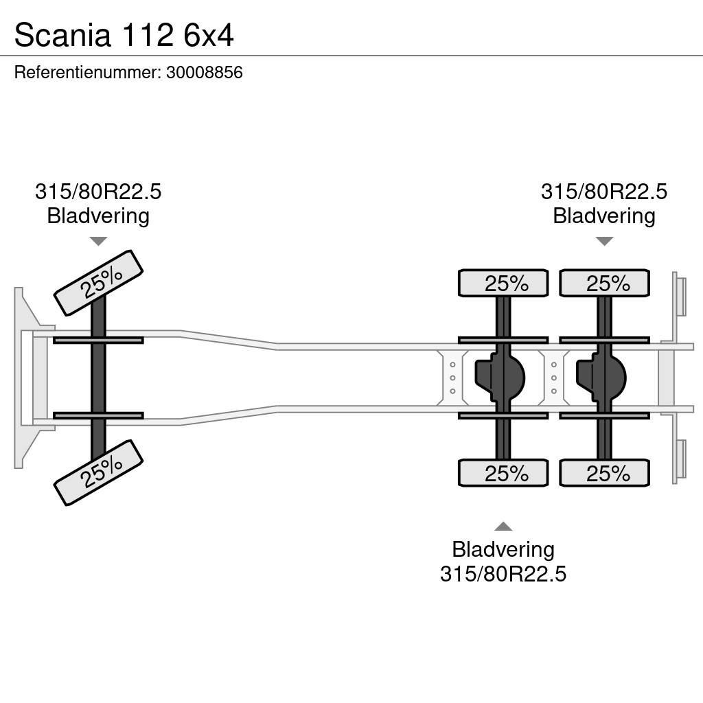 Scania 112 6x4 Châssis cabine