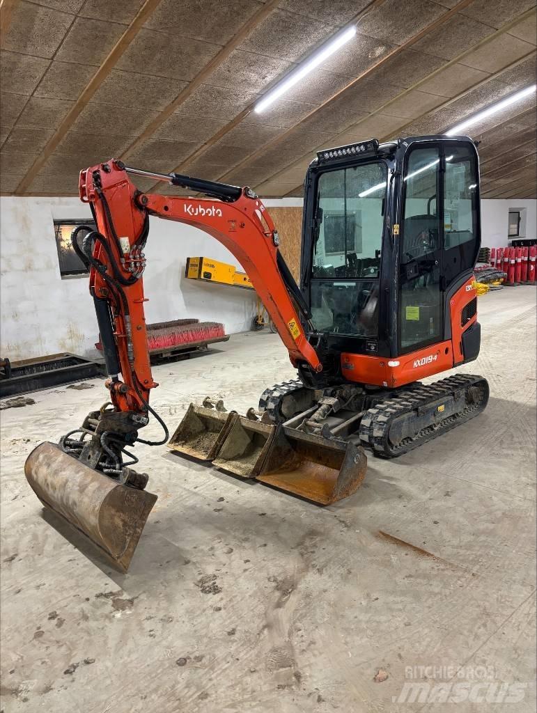 Kubota KX 19-4 Mini pelle < 7t
