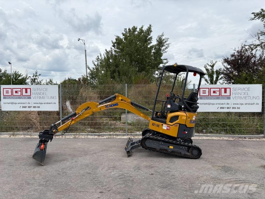 XCMG XE 18 E Mini pelle < 7t