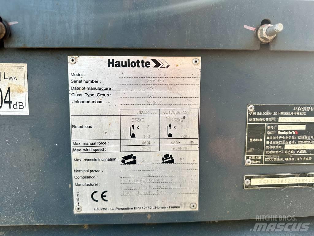 Haulotte HA16RTJ Nacelles articulées