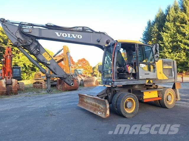 Volvo EW 160 E Pelle sur pneus