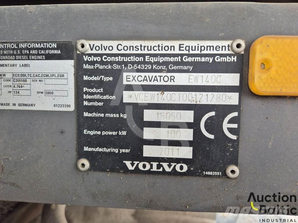 Volvo EW 140 C Pelle sur pneus