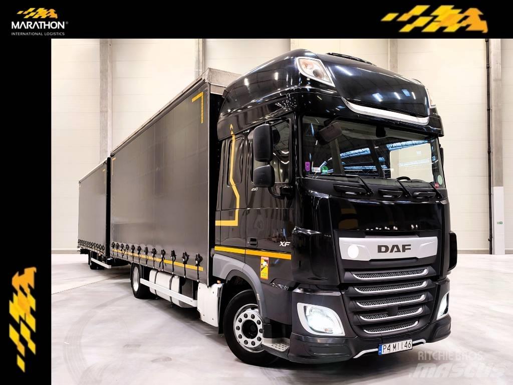 DAF XF 450 Camion à rideaux coulissants (PLSC)