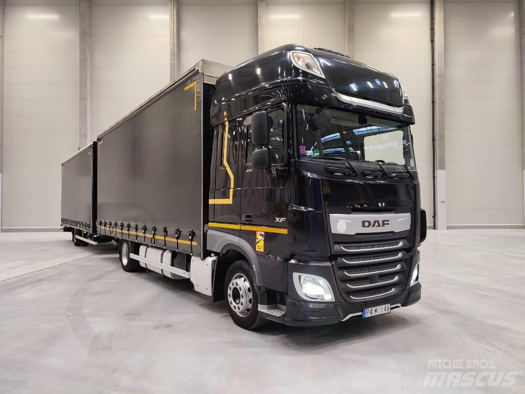 DAF XF 450 Camion à rideaux coulissants (PLSC)
