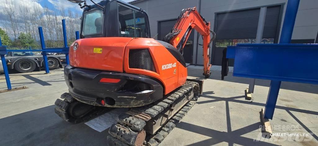 Kubota KX 080-4 CX Mini pelle 7t-12t