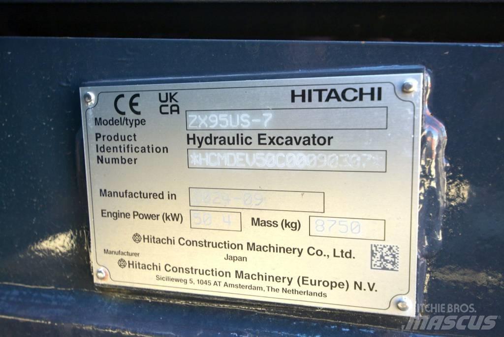 Hitachi ZX 95 US-7 Mini pelle 7t-12t