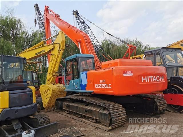Hitachi EX220LC Pelle sur chenilles