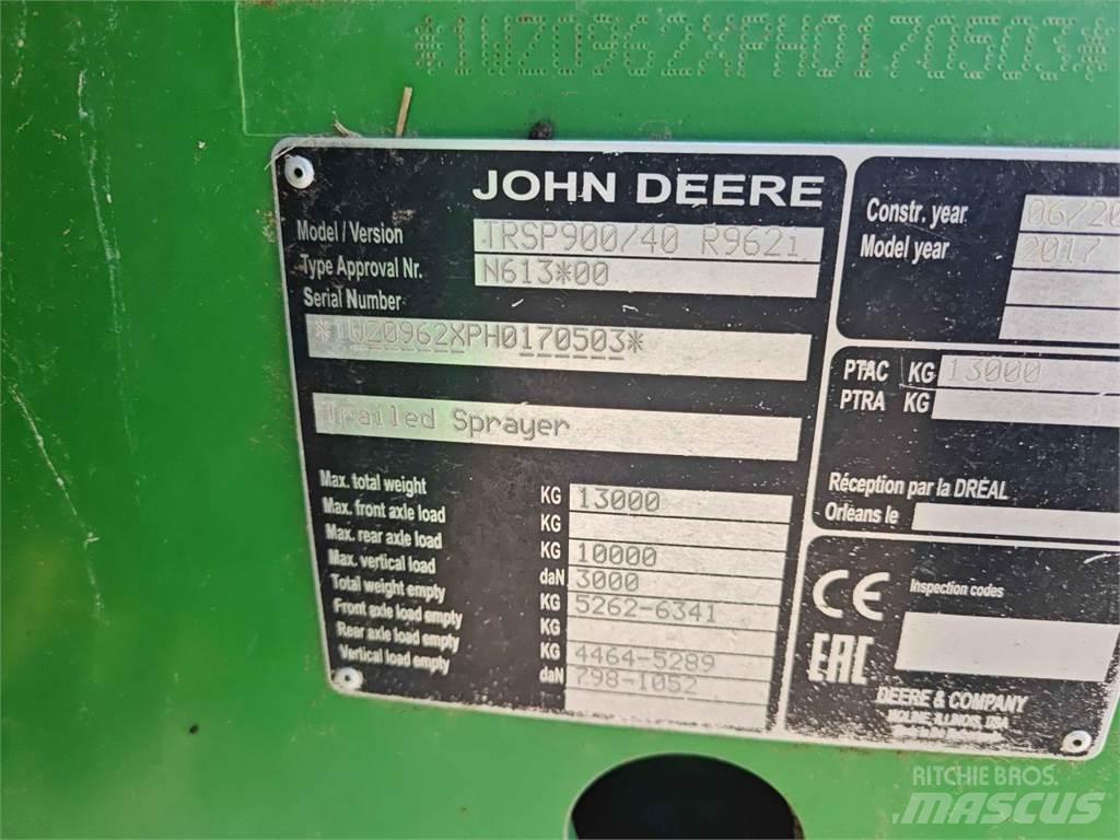 John Deere R962i Pulvérisateurs traînés