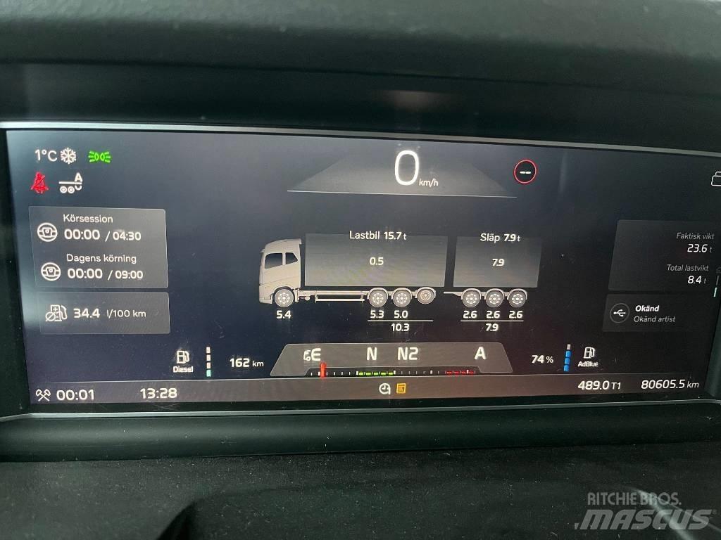 Volvo FH16 550 8x4 Camion benne
