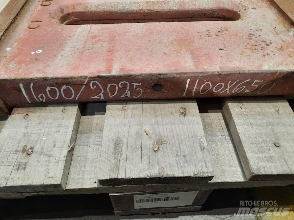 Pegson 1100x650 Concasseur de Travaux Publics