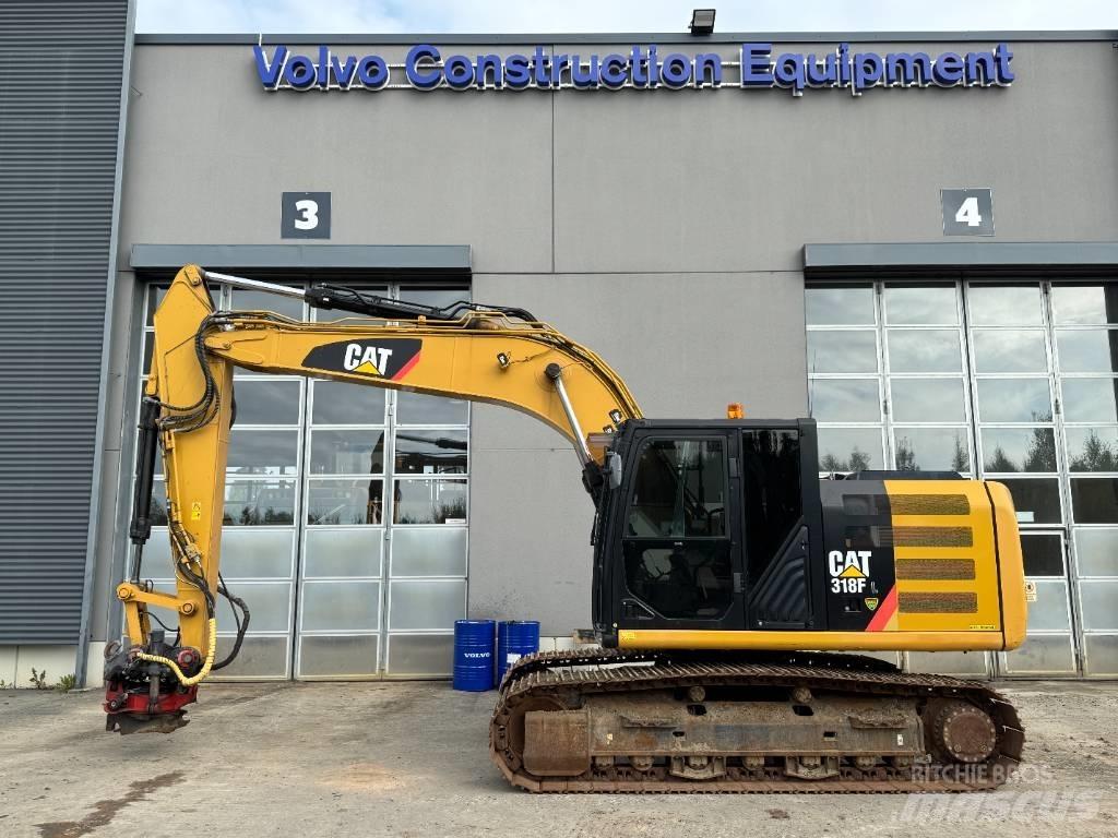 CAT 318 FL Pelle sur chenilles