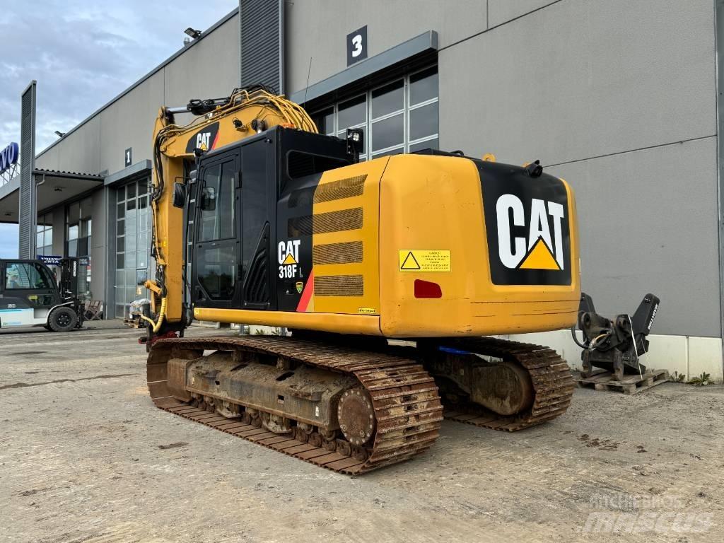 CAT 318 FL Pelle sur chenilles