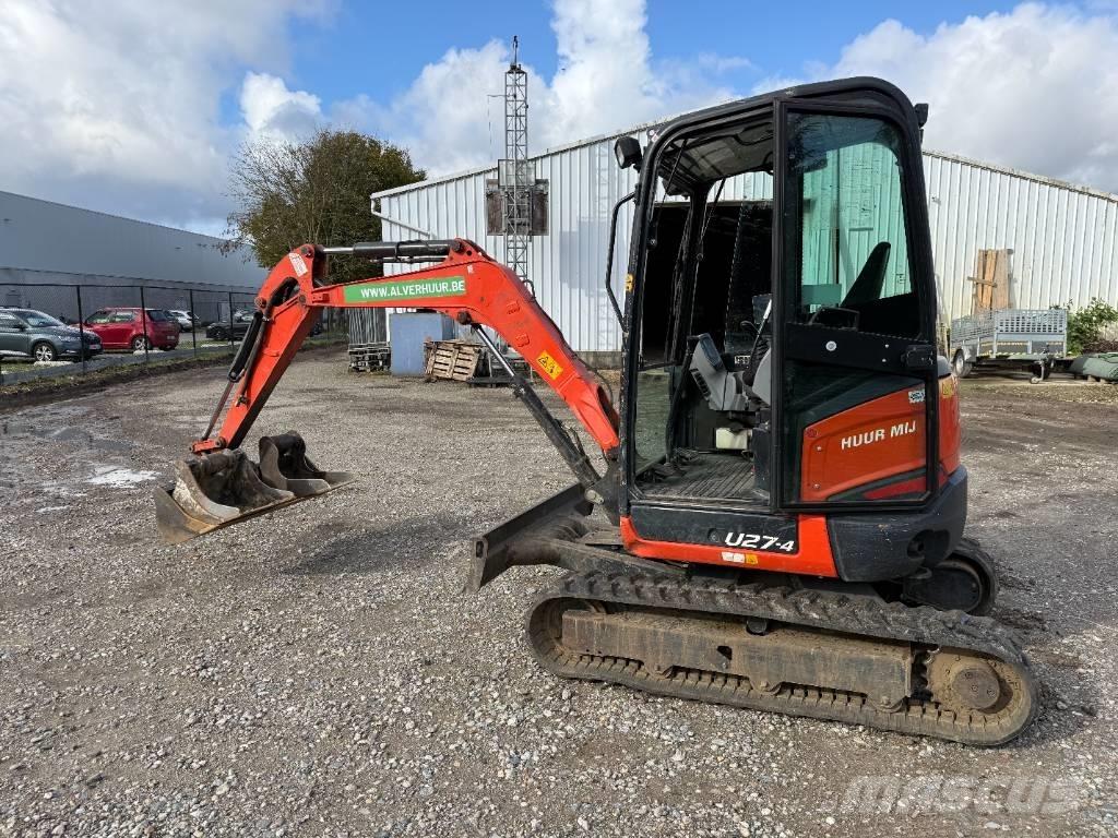 Kubota U 27-4 Mini pelle < 7t