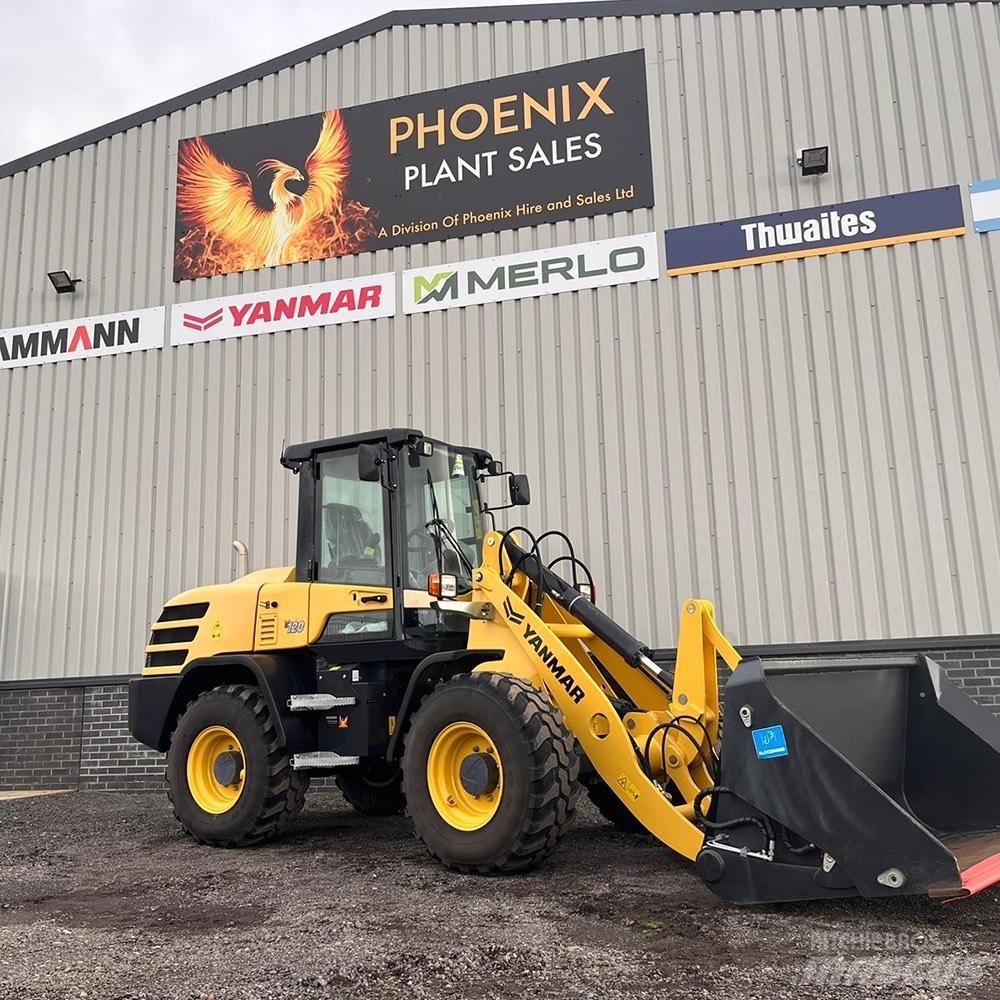Yanmar V 120 Pelle sur pneus