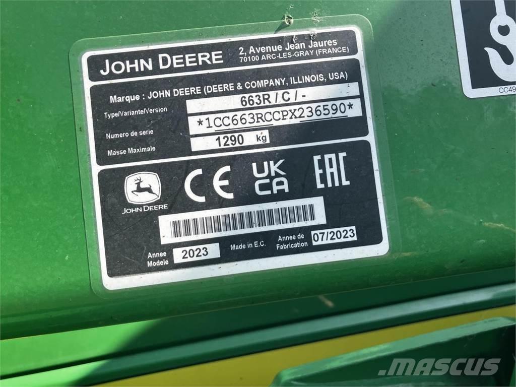 John Deere 6R 155 Tracteur