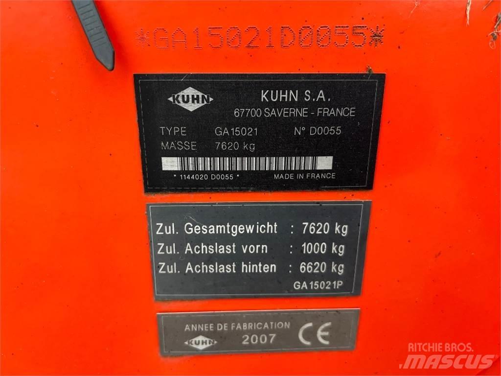 Kuhn GA 15021 Faucheuse andaineuse automotrice