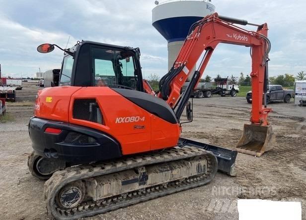 Kubota KX080-4S2 Pelle sur chenilles