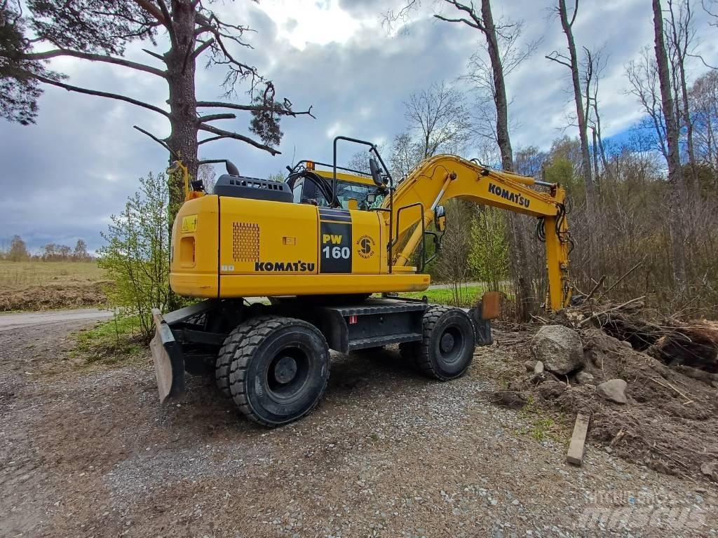 Komatsu PW 160-7E0 Pelle sur pneus