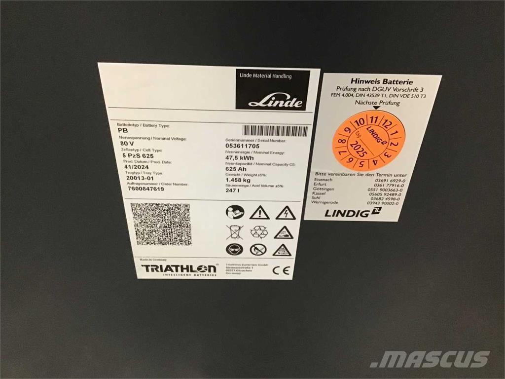 Linde E35L Chariots élévateurs électriques