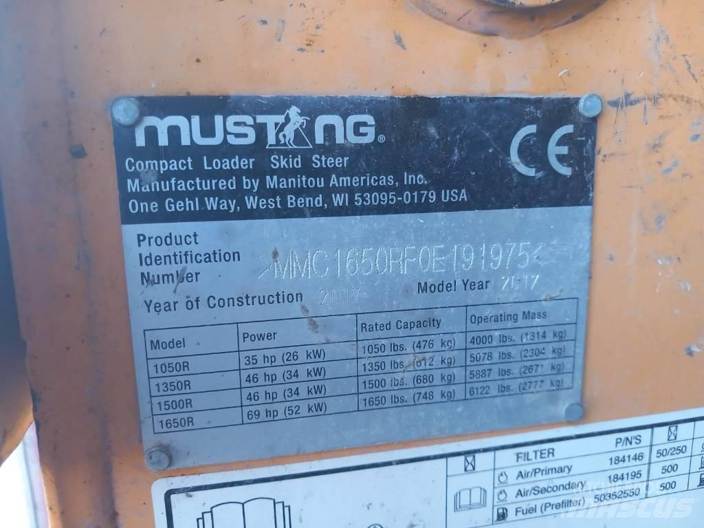 Mustang 1650 R Chargeuse compacte