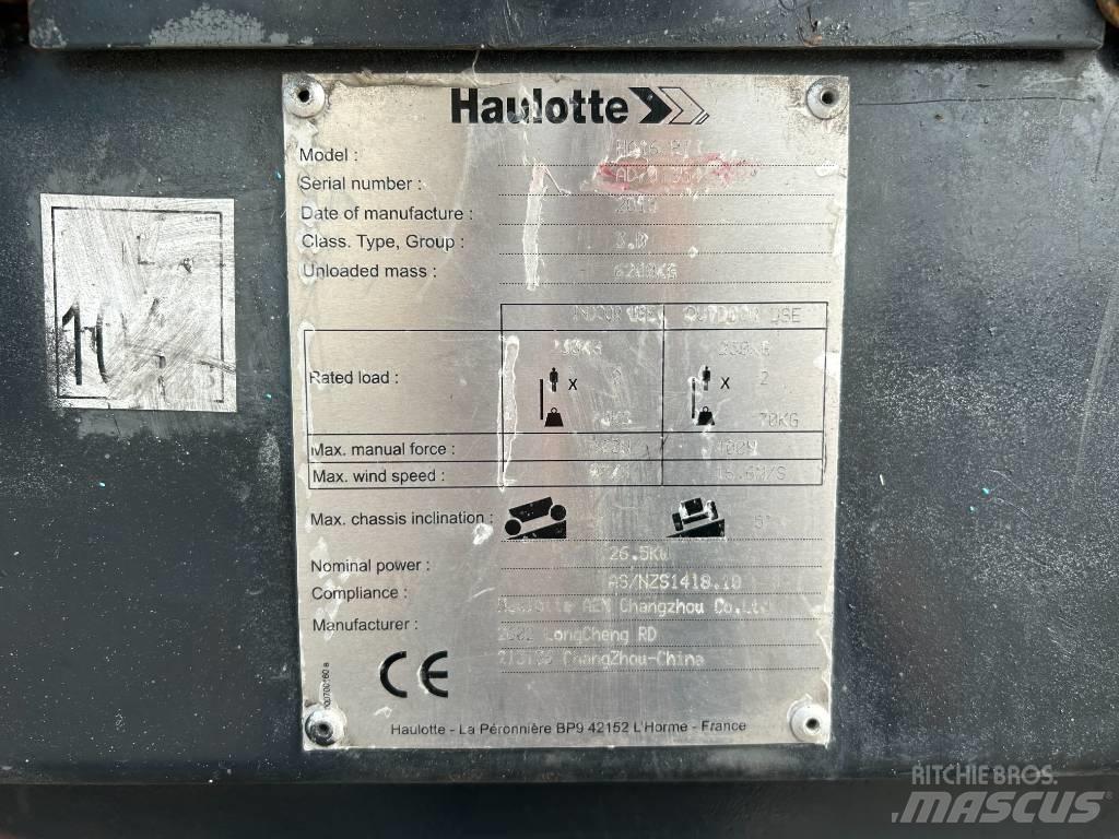 Haulotte HA16RTJ PRO Nacelles articulées