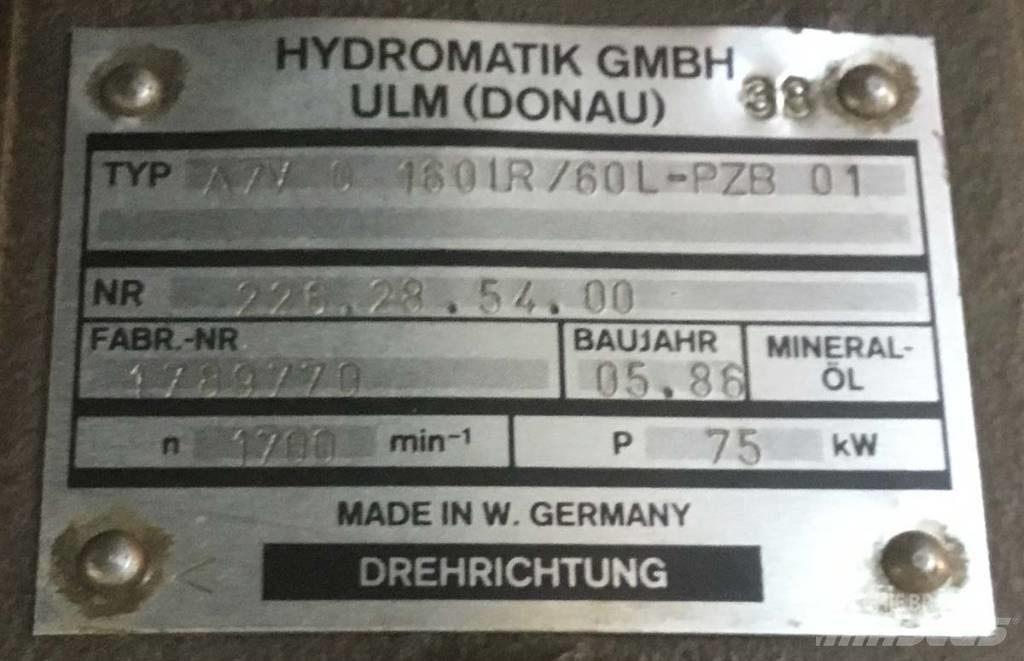 Hydromatik A7V0160LR Hydraulique