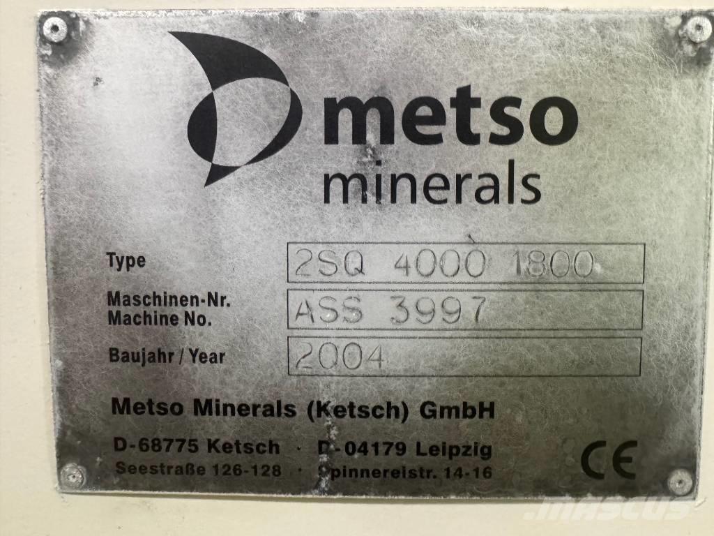 Metso 2SQ 4000 1800 Crible