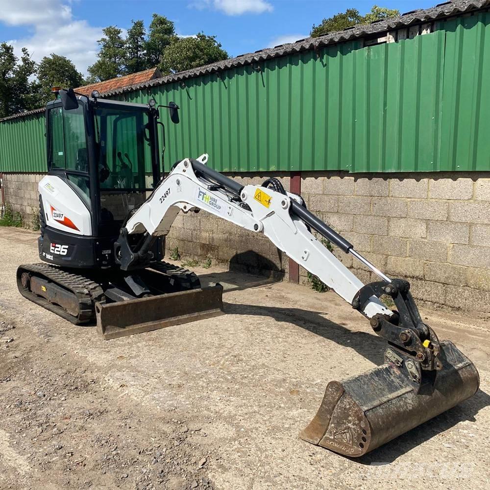 Bobcat E 26 Mini pelle < 7t