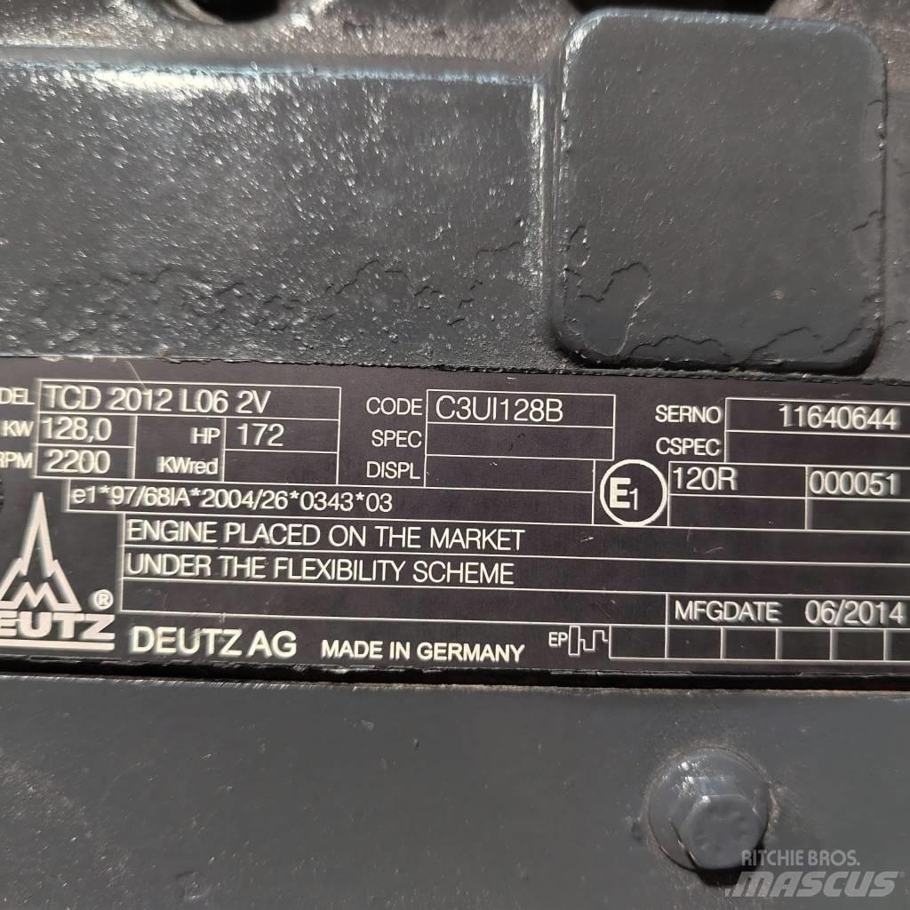 Deutz TCD2012 L06 2V Moteur