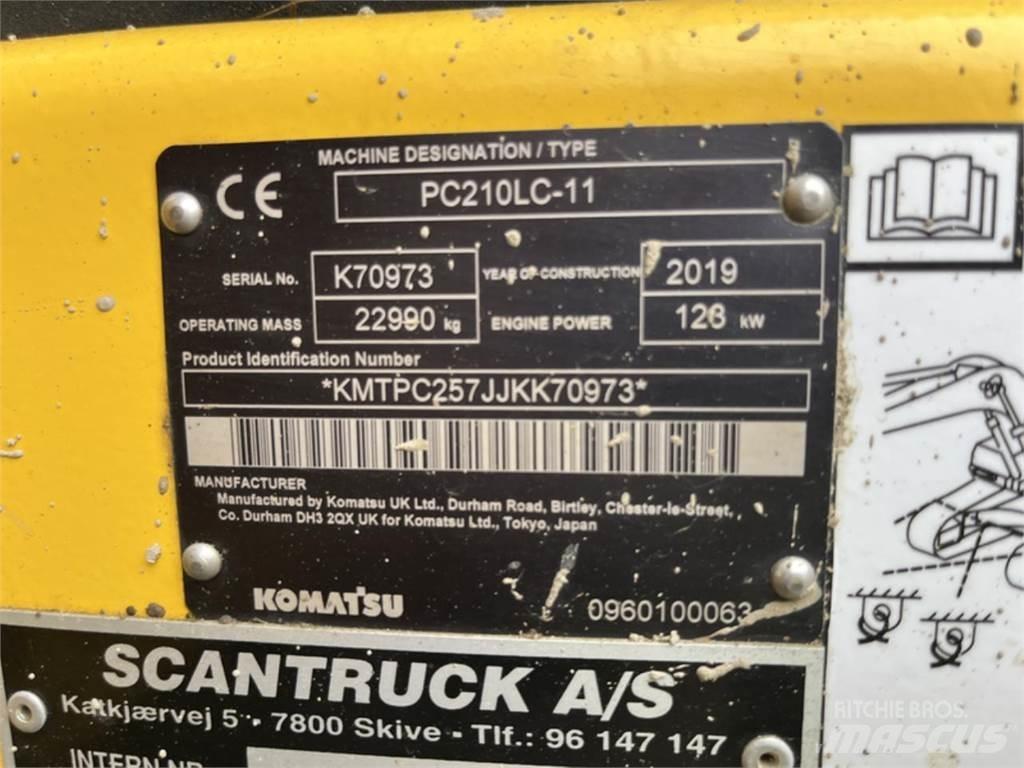 Komatsu PC210LC-11 Pelle sur chenilles