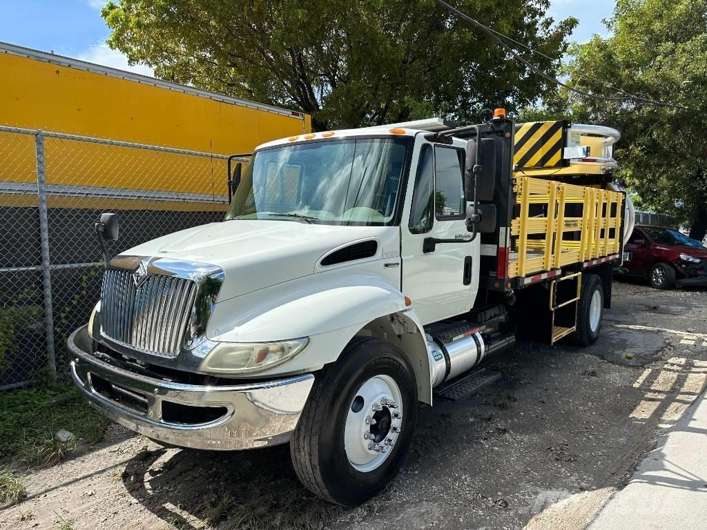 International 4300 Camion plateau