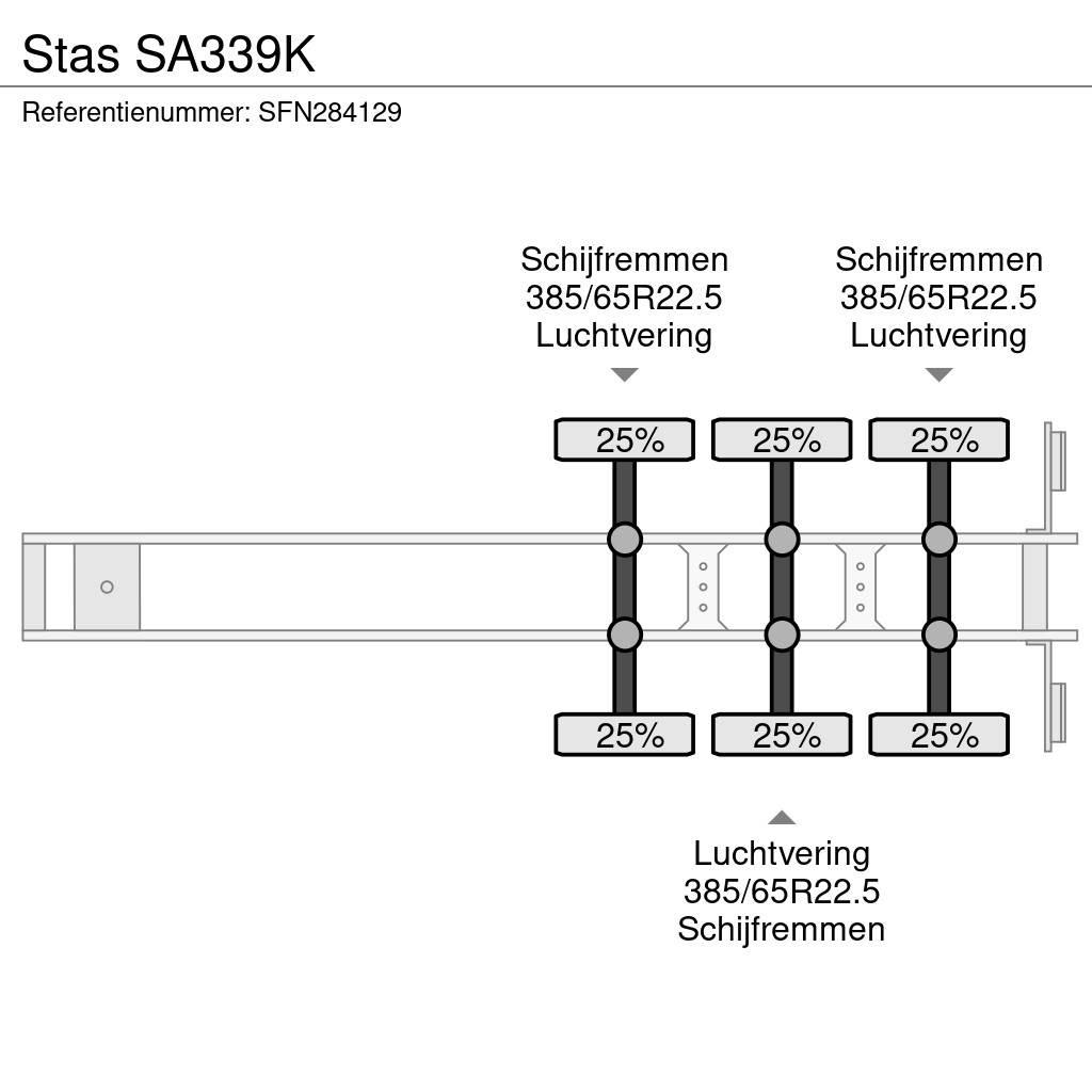 Stas SA339K Benne semi remorque