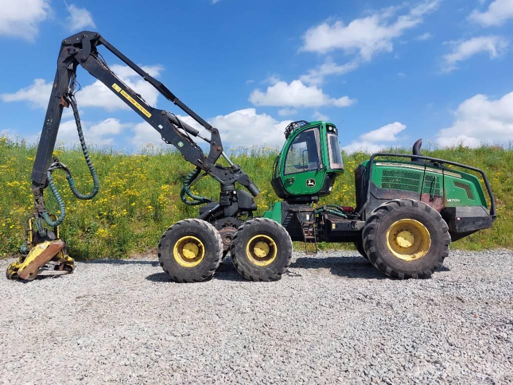 John Deere 1470G Abatteuse