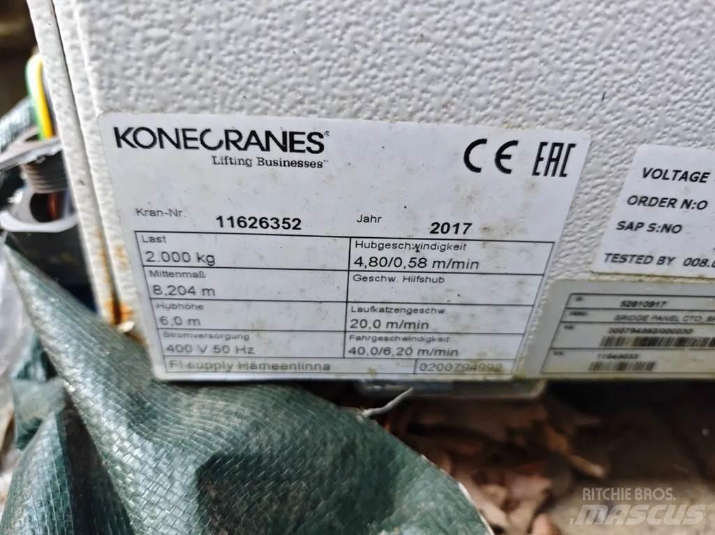 Konecranes 2 Ton Grue à fixation suspendue