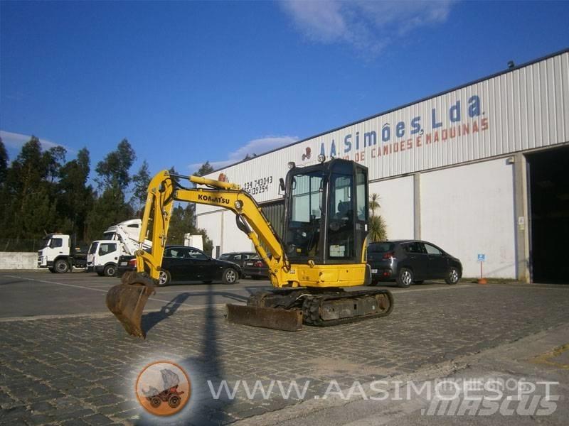 Komatsu PC26MR-3 Mini pelle < 7t