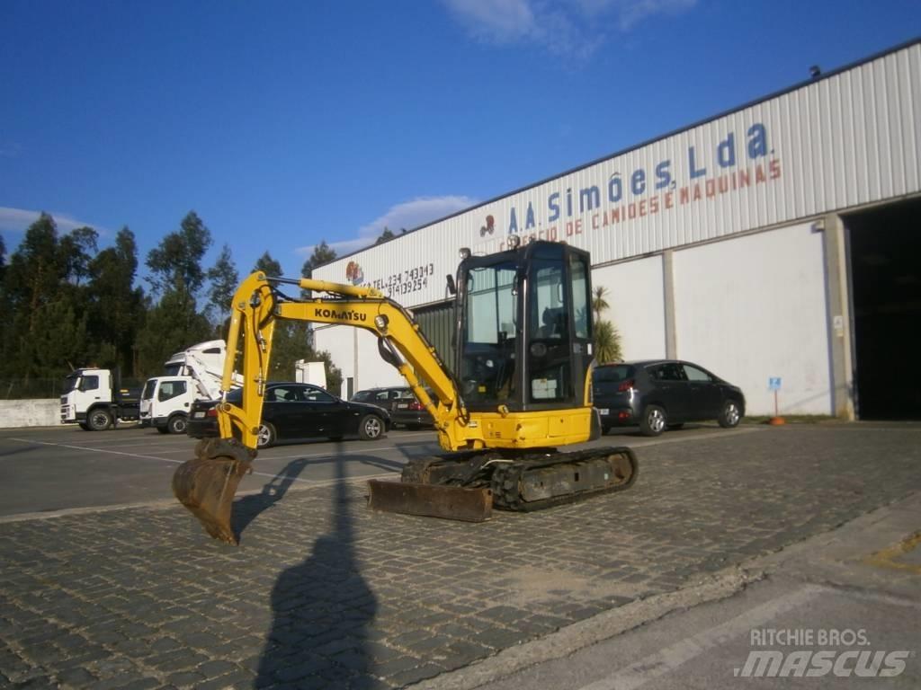 Komatsu PC26MR-3 Mini pelle < 7t