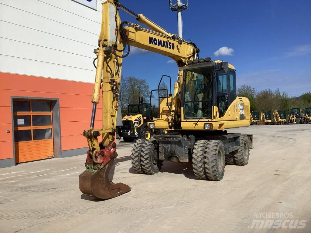Komatsu PW 160-7E0 Pelle sur pneus