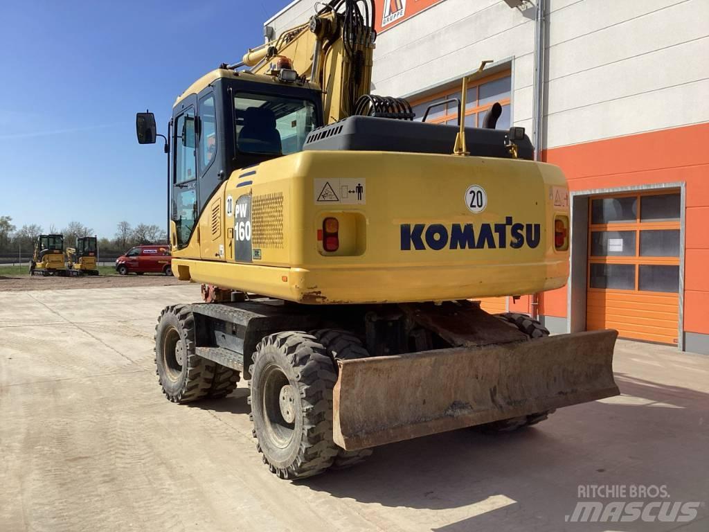 Komatsu PW 160-7E0 Pelle sur pneus