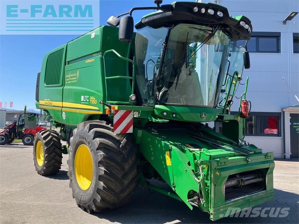 John Deere T550 HM Moissonneuse batteuse