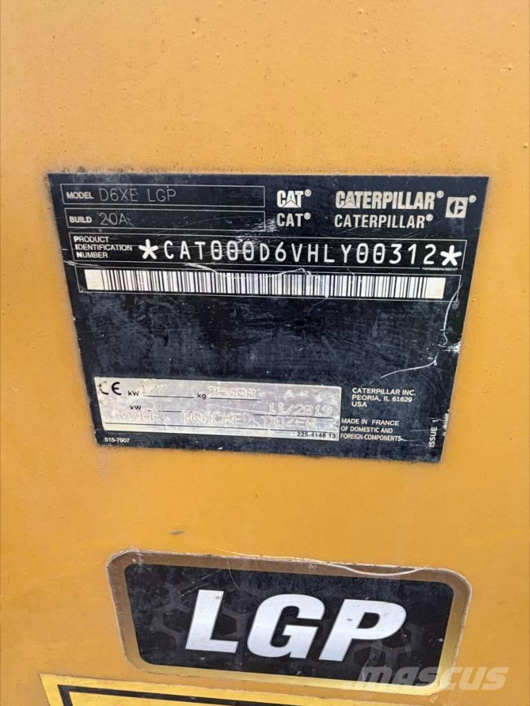 CAT D 6 XE LGP Bouteurs sur chenilles