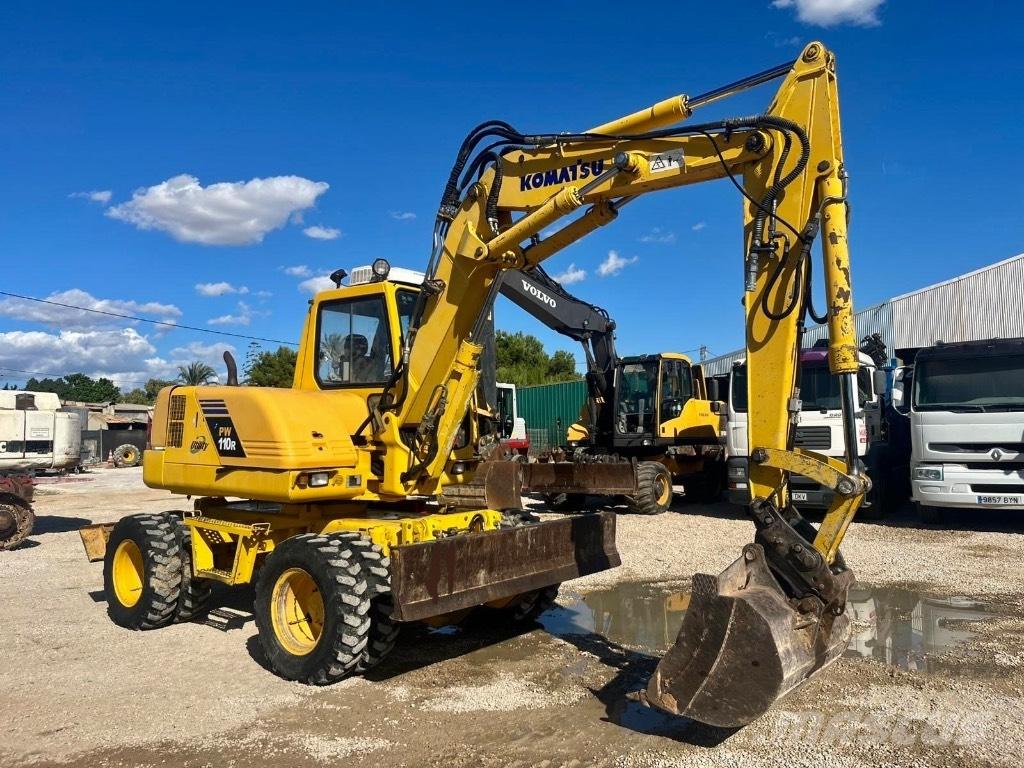 Komatsu PW 110 Pelle sur pneus