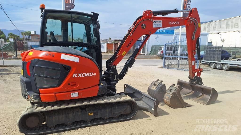 Kubota KX 060-5 Mini pelle < 7t