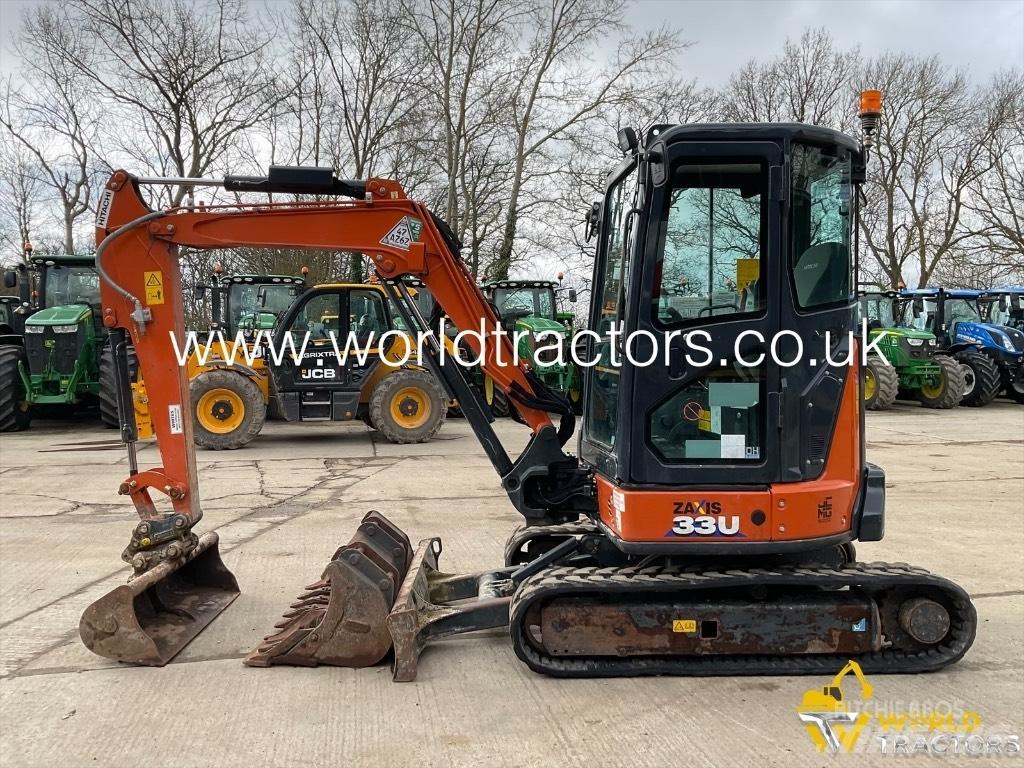 Hitachi ZX 33 U Mini pelle < 7t