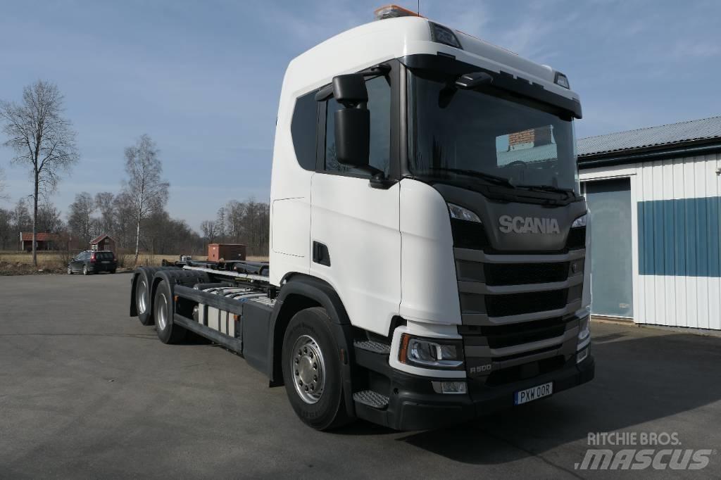 Scania R500 B6x2nb Camion ampliroll