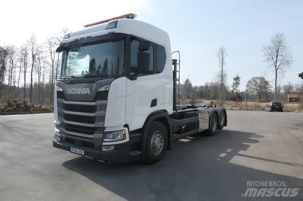 Scania R500 B6x2nb Camion ampliroll