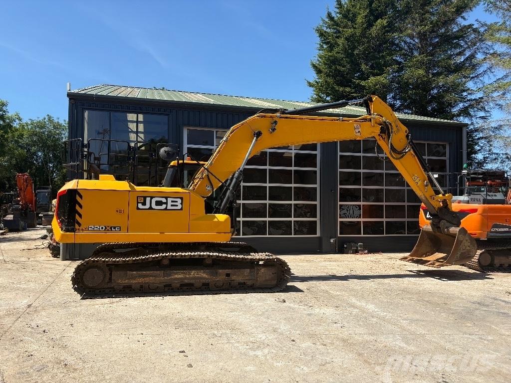 JCB 220X Pelle sur chenilles