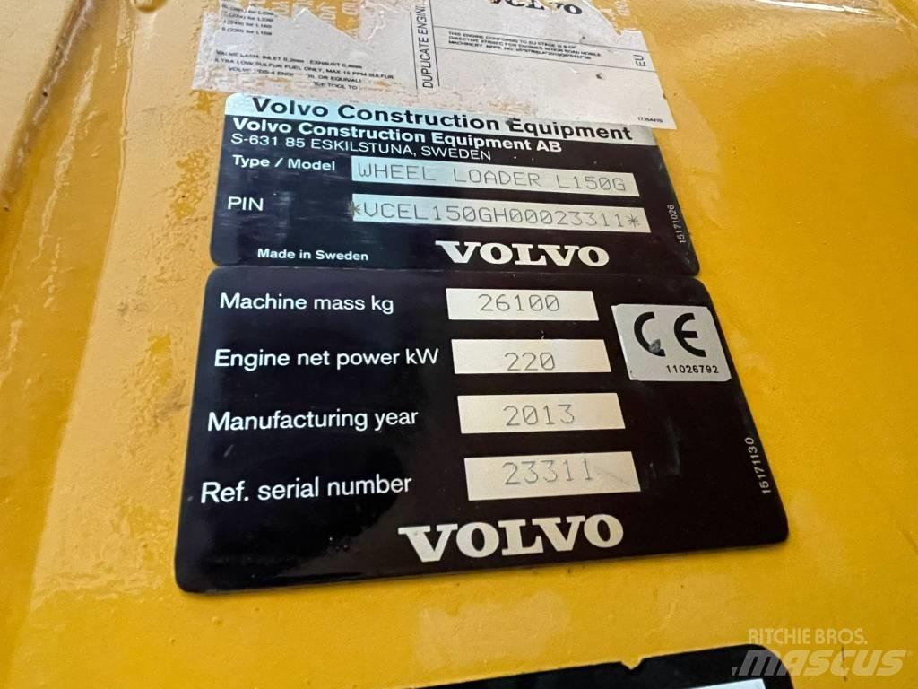 Volvo L 150 G Chargeuse sur pneus